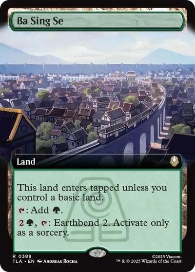 Ba Sing Se (Extended Art) (Avatar: The Last Airbender) Light Play Foil
