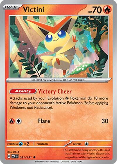 Victini (SV08: Surging Sparks) Light Play