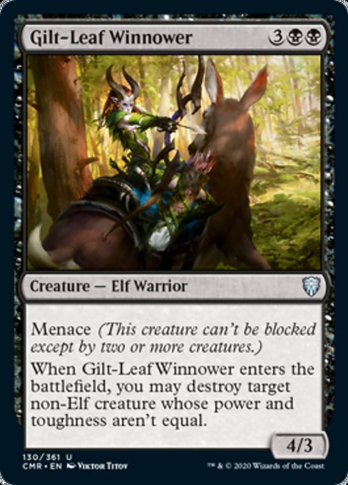 Gilt-Leaf Winnower (Commander Legends) Light Play