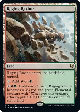 Raging Ravine (Commander Legends: Battle for Baldur's Gate) Light Play