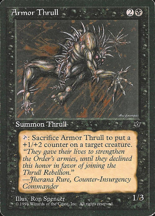 Armor Thrull (Spencer) (Fallen Empires) Light Play