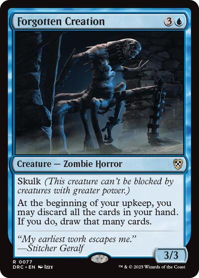 Forgotten Creation (Commander: Aetherdrift) Light Play