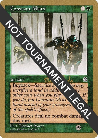Constant Mists - 1999 Matt Linde (STH) (SB) (World Championship Decks) Medium Play