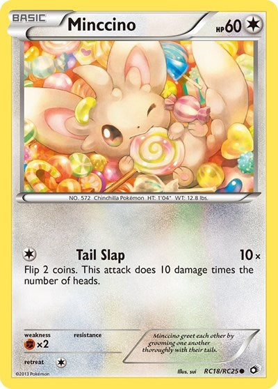 Minccino (Legendary Treasures: Radiant Collection) Heavy Play Holofoil