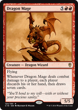 Dragon Mage (Commander 2016 Edition) Light Play