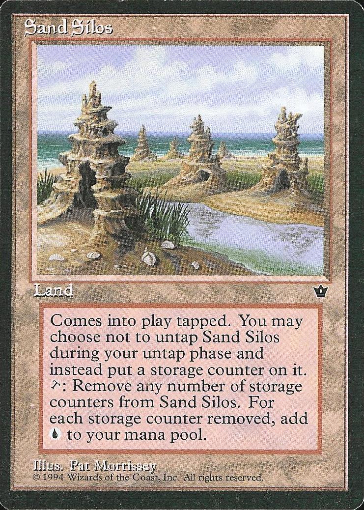 Sand Silos (Fallen Empires) Light Play