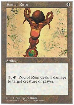 Rod of Ruin (5th Edition) Light Play