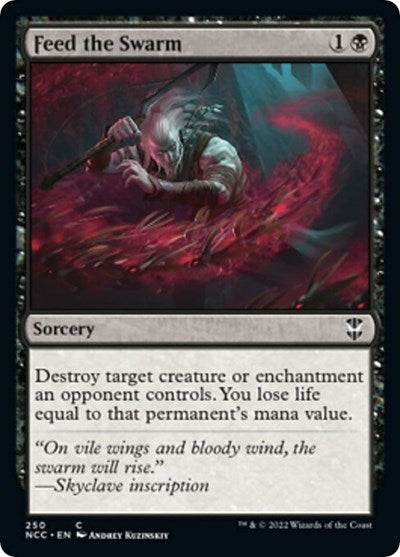 Feed the Swarm (Commander: Streets of New Capenna) Light Play