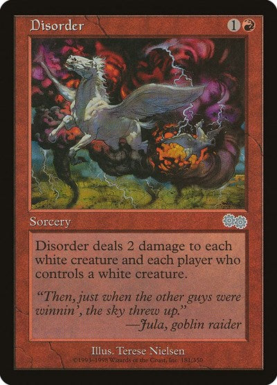 Disorder (Urza's Saga) Light Play