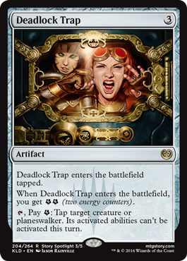 Deadlock Trap (Kaladesh) Medium Play