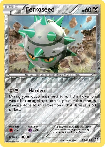 Ferroseed (XY - BREAKpoint) Medium Play