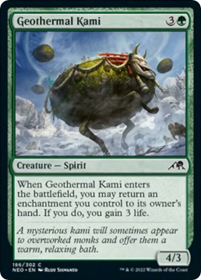 Geothermal Kami (Kamigawa: Neon Dynasty) Light Play
