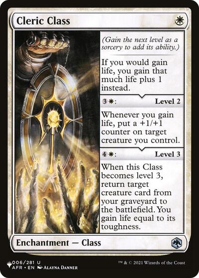 Cleric Class (The List) Light Play