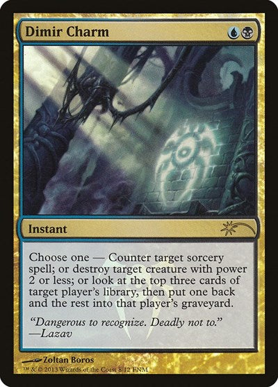 Dimir Charm (Promos: FNM) Medium Play Foil