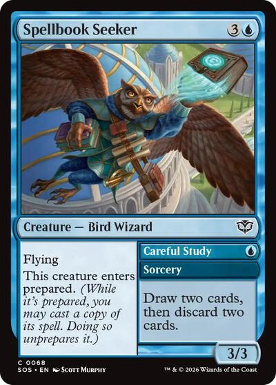 Spellbook Seeker (Secrets of Strixhaven) Light Play