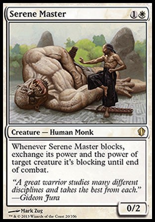 Serene Master (Commander 2013 Edition) Medium Play