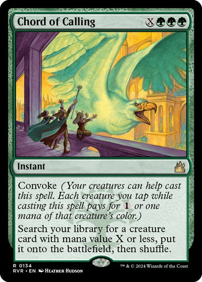 Chord of Calling (Ravnica Remastered) Light Play