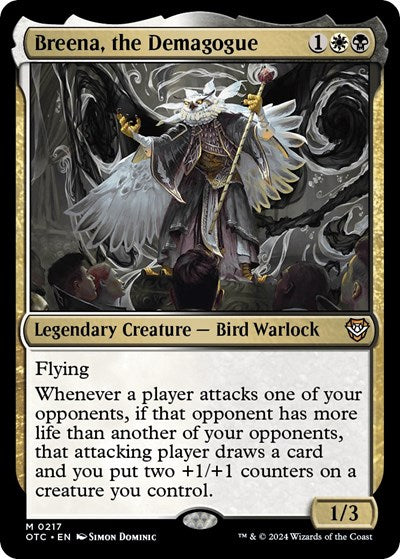 Breena, the Demagogue (Commander: Outlaws of Thunder Junction) Light Play