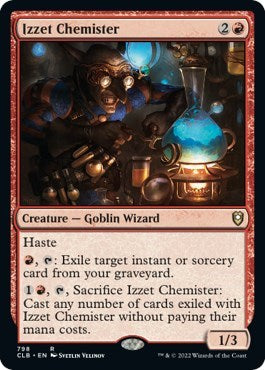 Izzet Chemister (Commander Legends: Battle for Baldur's Gate) Light Play