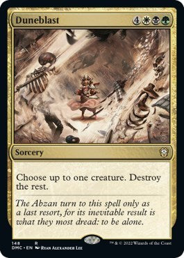 Duneblast (Commander: Dominaria United) Light Play