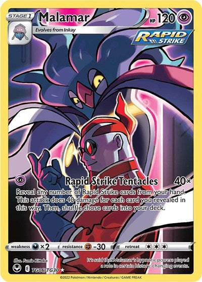 Malamar (SWSH12: Silver Tempest Trainer Gallery) Light Play Holofoil