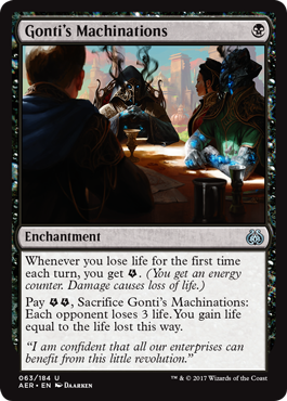 Gonti's Machinations (Aether Revolt) Light Play