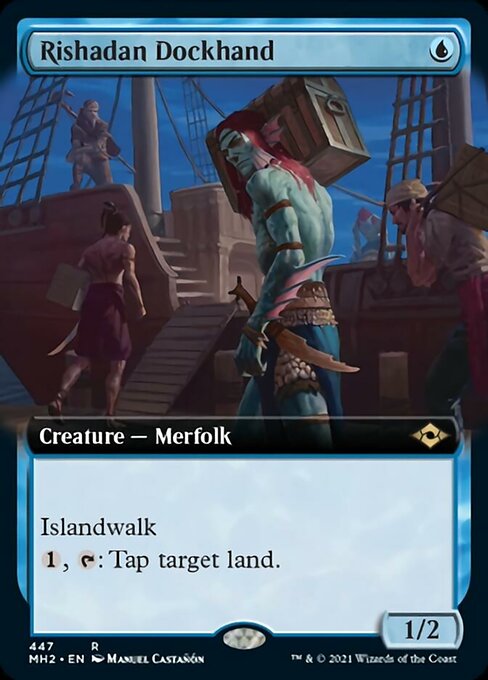 Rishadan Dockhand (Extended Art) (Modern Horizons 2) Light Play