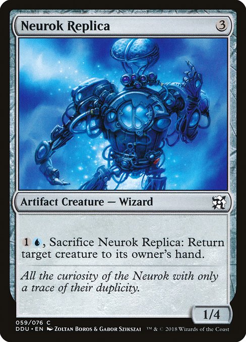 Neurok Replica (Duel Decks: Elves vs Inventors) Light Play
