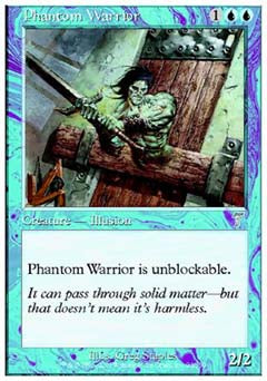 Phantom Warrior (7th Edition) Light Play