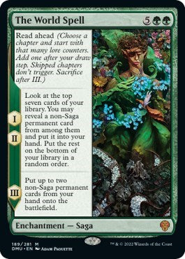 The World Spell (Dominaria United) Light Play