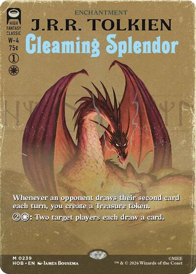 Gleaming Splendor (Borderless) (The Hobbit) Light Play