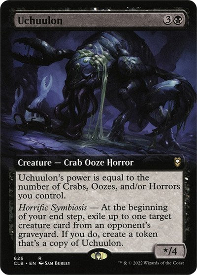 Uchuulon (Extended Art) (Commander Legends: Battle for Baldur's Gate) Light Play