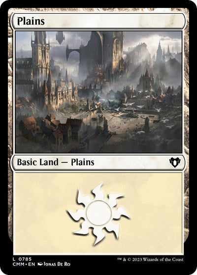 Plains (0785) (Commander Masters) Light Play
