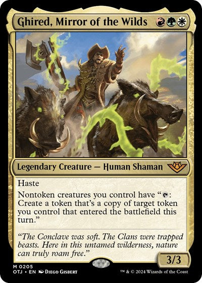Ghired, Mirror of the Wilds (Outlaws of Thunder Junction) Light Play
