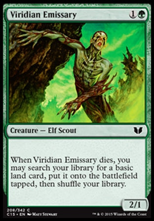 Viridian Emissary (Commander 2015) Heavy Play