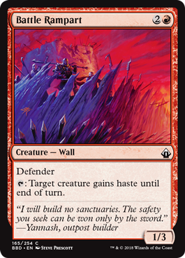 Battle Rampart (Battlebond) Light Play