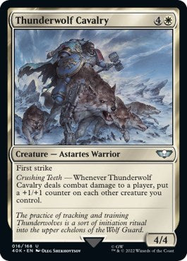 Thunderwolf Cavalry (Universes Beyond: Warhammer 40K) Light Play