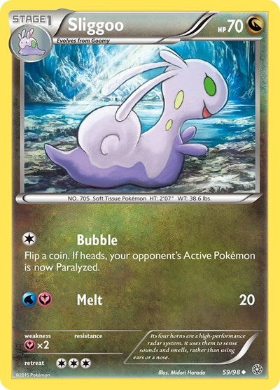 Sliggoo (XY - Ancient Origins) Heavy Play
