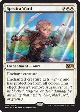 Spectra Ward (Magic 2015 Core Set) Light Play Foil