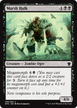 Marsh Hulk (Dragons of Tarkir) Light Play
