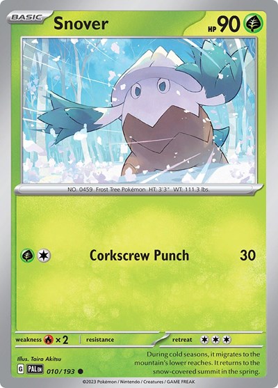 Snover (SV02: Paldea Evolved) Light Play