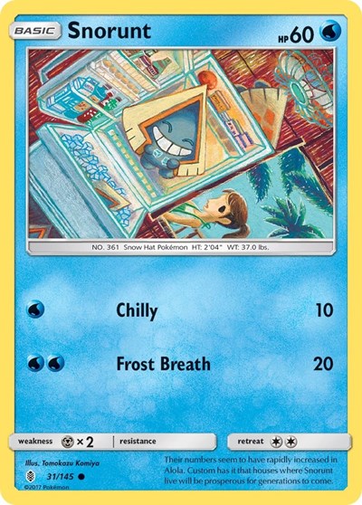 Snorunt (SM - Guardians Rising) Medium Play