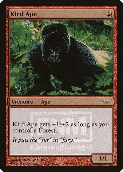 Kird Ape (Promos: FNM) Light Play Foil