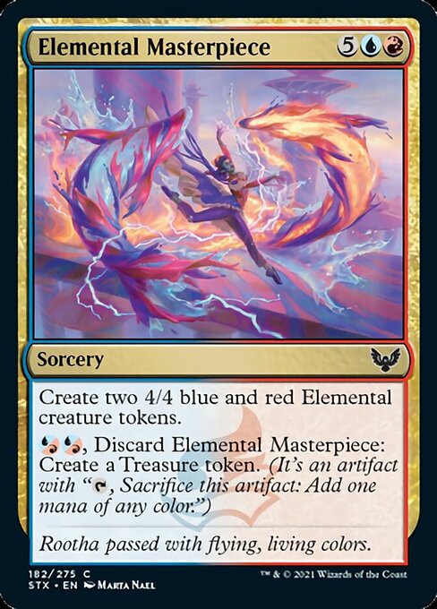 Elemental Masterpiece (Strixhaven) Light Play