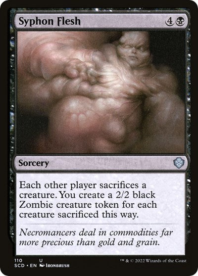 Syphon Flesh (Commander 2022 Starter Decks) Light Play