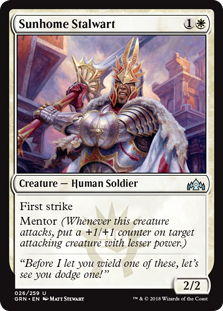 Sunhome Stalwart (Guilds of Ravnica) Near Mint