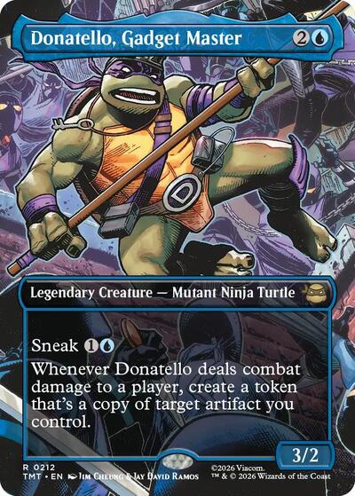 Donatello, Gadget Master (Borderless) (Teenage Mutant Ninja Turtles) Light Play