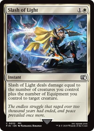 Slash of Light (Universes Beyond: FINAL FANTASY) Light Play