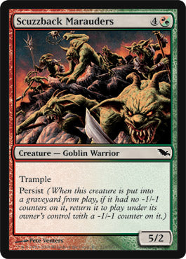 Scuzzback Marauders (Shadowmoor) Light Play