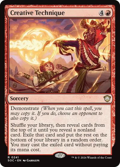 Creative Technique (Commander: Secrets of Strixhaven) Light Play